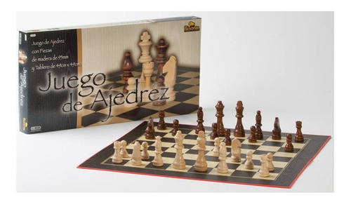 AJEDREZ MADERA GRANDE 95MM