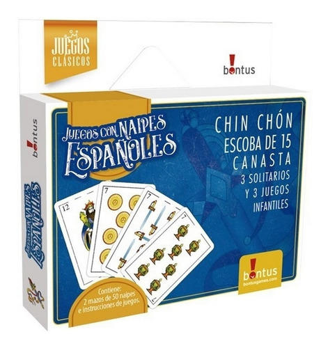 JUEGOS CON NAIPES ESPANOLAS