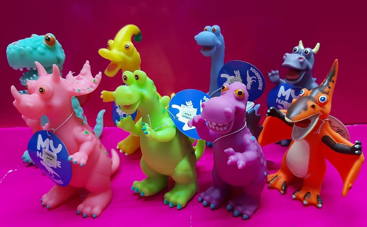 DINOSAURIOS CARICATURAS SOFT 16CM X 1