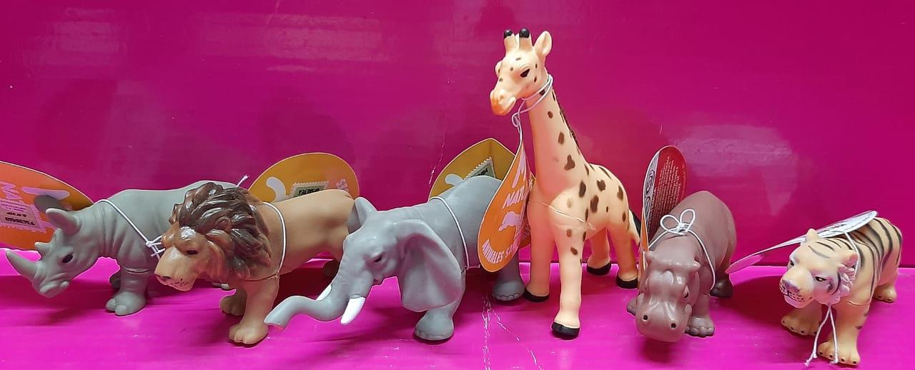 ANIMALES DE LA SELVA SOFT 14CM X 1