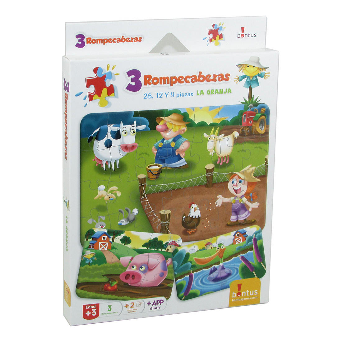 3 ROMPECABEZAS - LA GRANJA