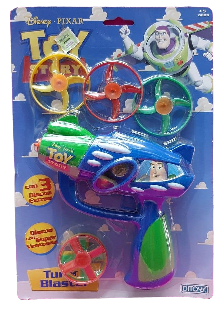 PISTOLA LANZA DISCO TOY STORY