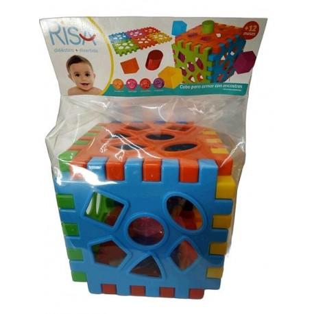 CUBO CON ENCASTRE GRANDE EN BOLSA