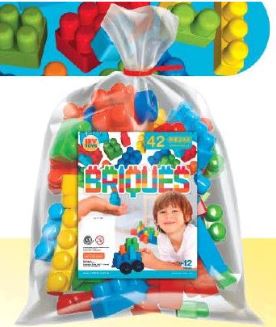 BLOQUES BRIQUES X 42P EN BOLSA