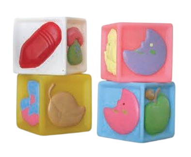 CUBOS DE GOMA X 4
