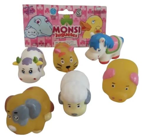 FIGURAS LANZA AGUA X 6