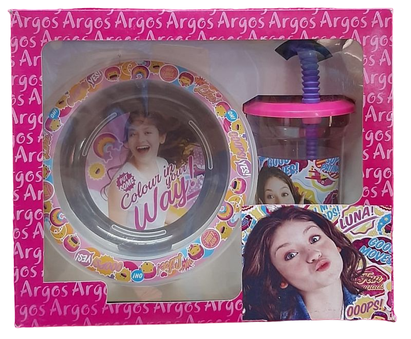 SET BOWL + VASO SPORT SOY LUNA EN CAJA