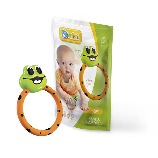 SONAJERO RANA EN BOLSA BIMBI