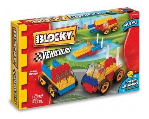BLOCKY VEHICULOS 2 70 PIEZAS