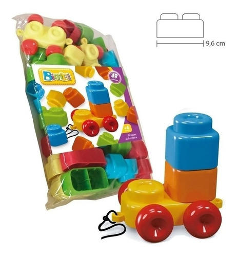 BLOQUES GRANDES ENCASTRE X 48P EN BOLSA