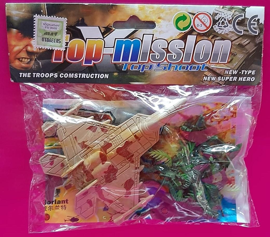 SOLDADOS CON VEHICULA EN BOLSA MINI