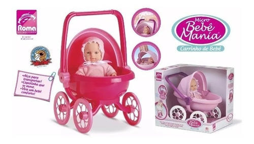 BEBE CON COCHE-HUEVITO MANIA ROMA