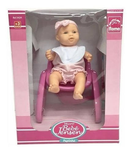 BEBE MINI CON SILLITA DE COMER ROMA