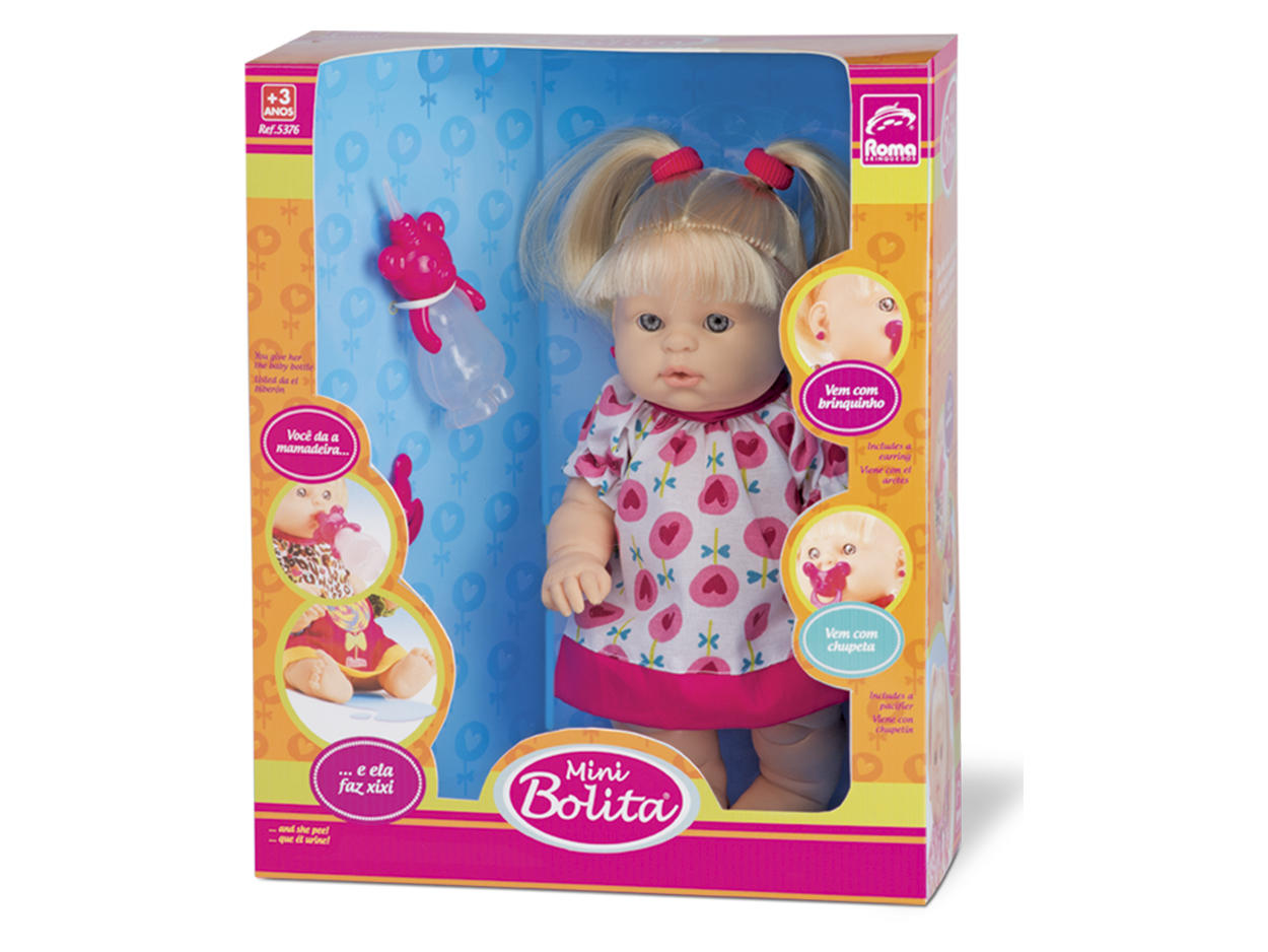 MUÑECA MINI BOLITA BEBE ROMA