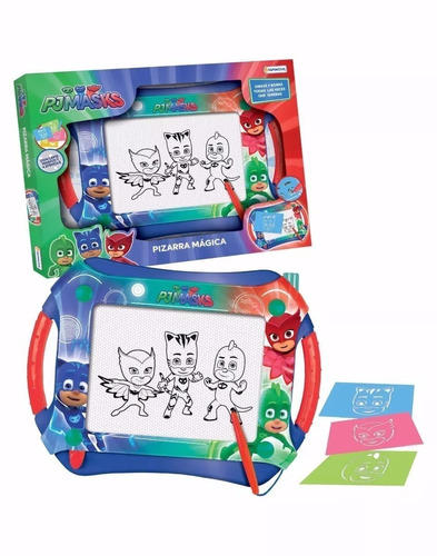 PIZARRA MAGICA EN CAJA PJ MASKS