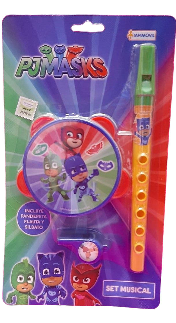 SET MUSICAL PJ MASKS EN BLISTER