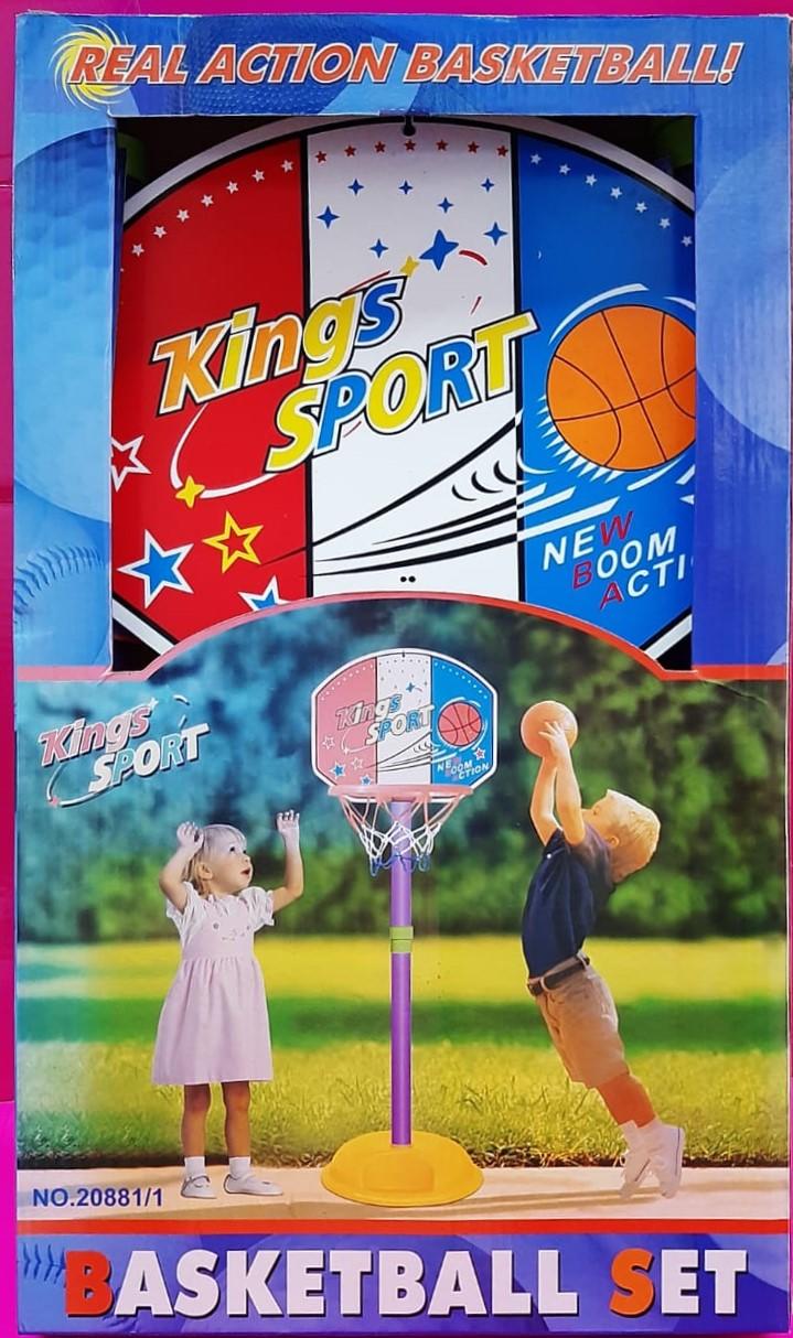 ARO DE BASQUET CON PIE EN CAJA