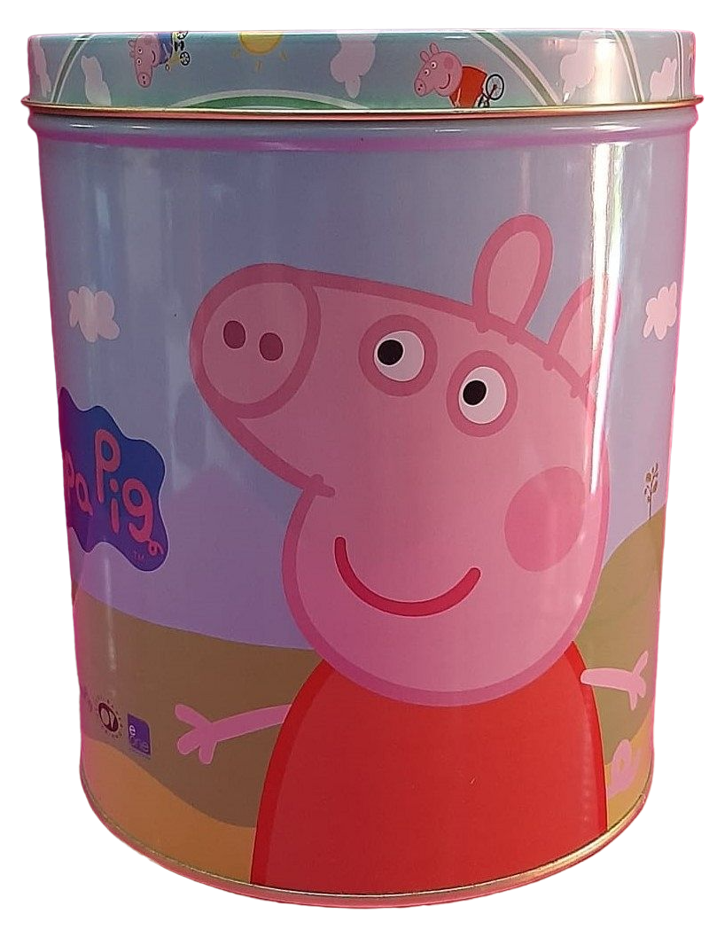 TARRO LATA GRANDE PEPPA PIG