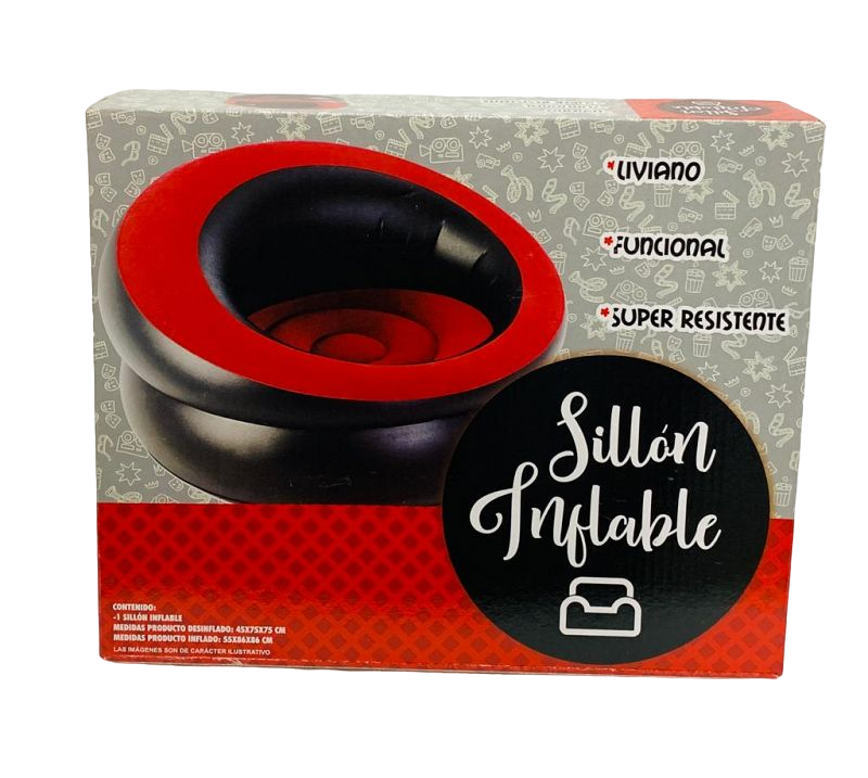 SILLON INFLABLE 45X86X86CM