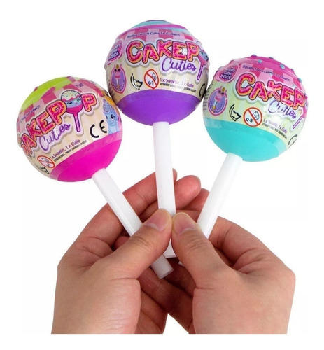 CAKE POP CUTIES CHUPETIN - MODELOS SURTIDOS -