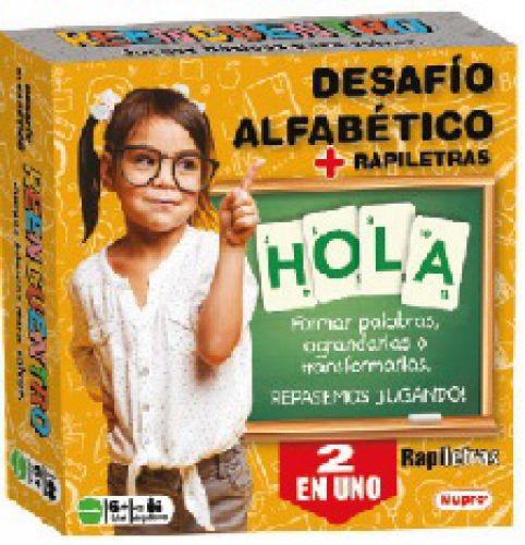 DESAFIO ALFABETICO + RAPILETRAS 2EN1