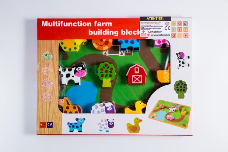 ESCENARIO GRANJA DE MADERA EN CAJA