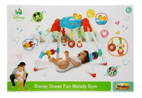 GYM CON LUZ DISNEY EN CAJA WIN FUN