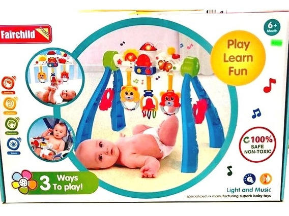 GYM 3EN1 CON LUZ Y SON FAIRCHILD EN CAJA
