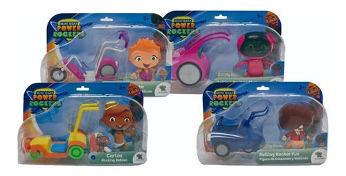 MINI BEAT POWER ROCKERS CON VEHICULO - MODELOS SURTIDOS