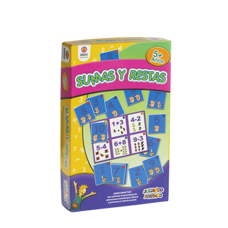 JUGANDO APRENDO SUMAS Y RESTAS