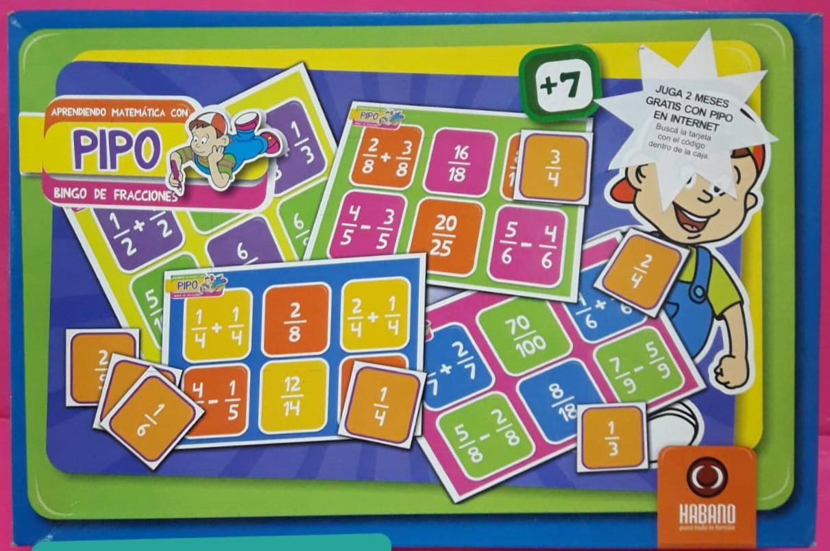 APRENDIENDO MATEMATICAS CON PIPO