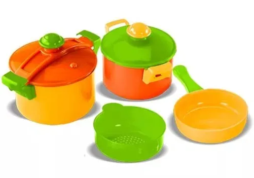 JUEGO DE COCINA CON COLADOR EN BOLSA