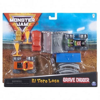 MONSTER JAM VECHICULO X2 1:70 C/ACCESORIOS