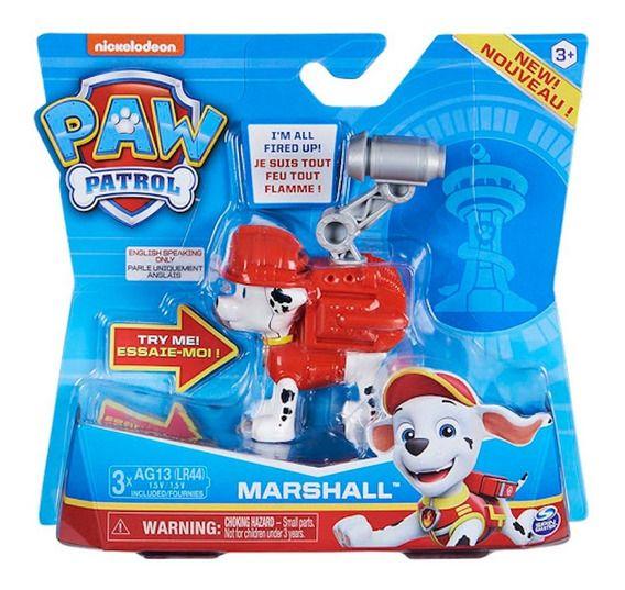 PAW PATROL MARSHALL CHICO CON FRASES INGLES