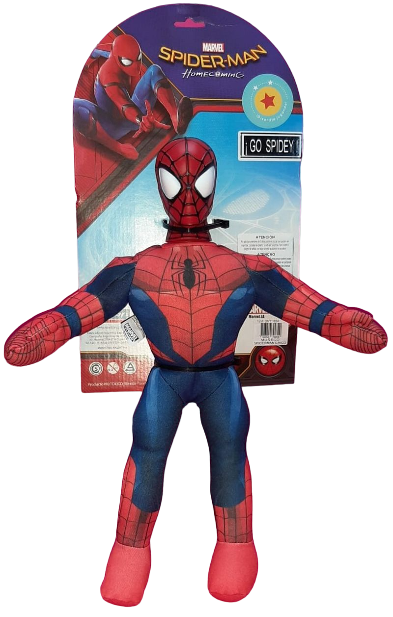 MUÑECO SPIDERMAN SOFT DE PAÑO
