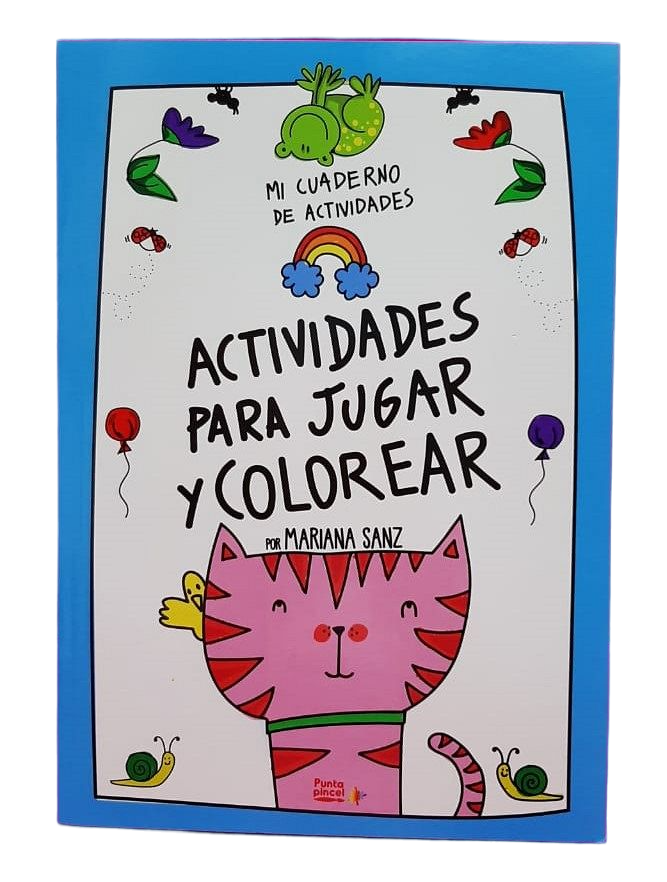 LIBRO ACTIVIDADES PARA JUGAR Y COLOREAR