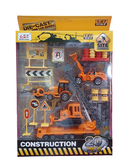 SET CONSTRUCCION METAL 20PZAS E/CAJA
