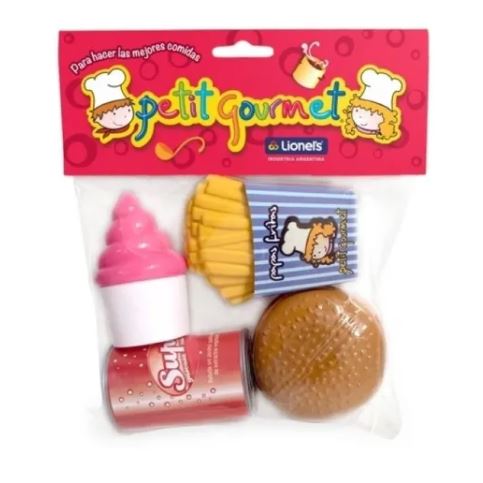 SET HAMBURGUESA EN BOLSA