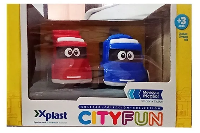 VEHICULOS X2 FICCION CITY FUN