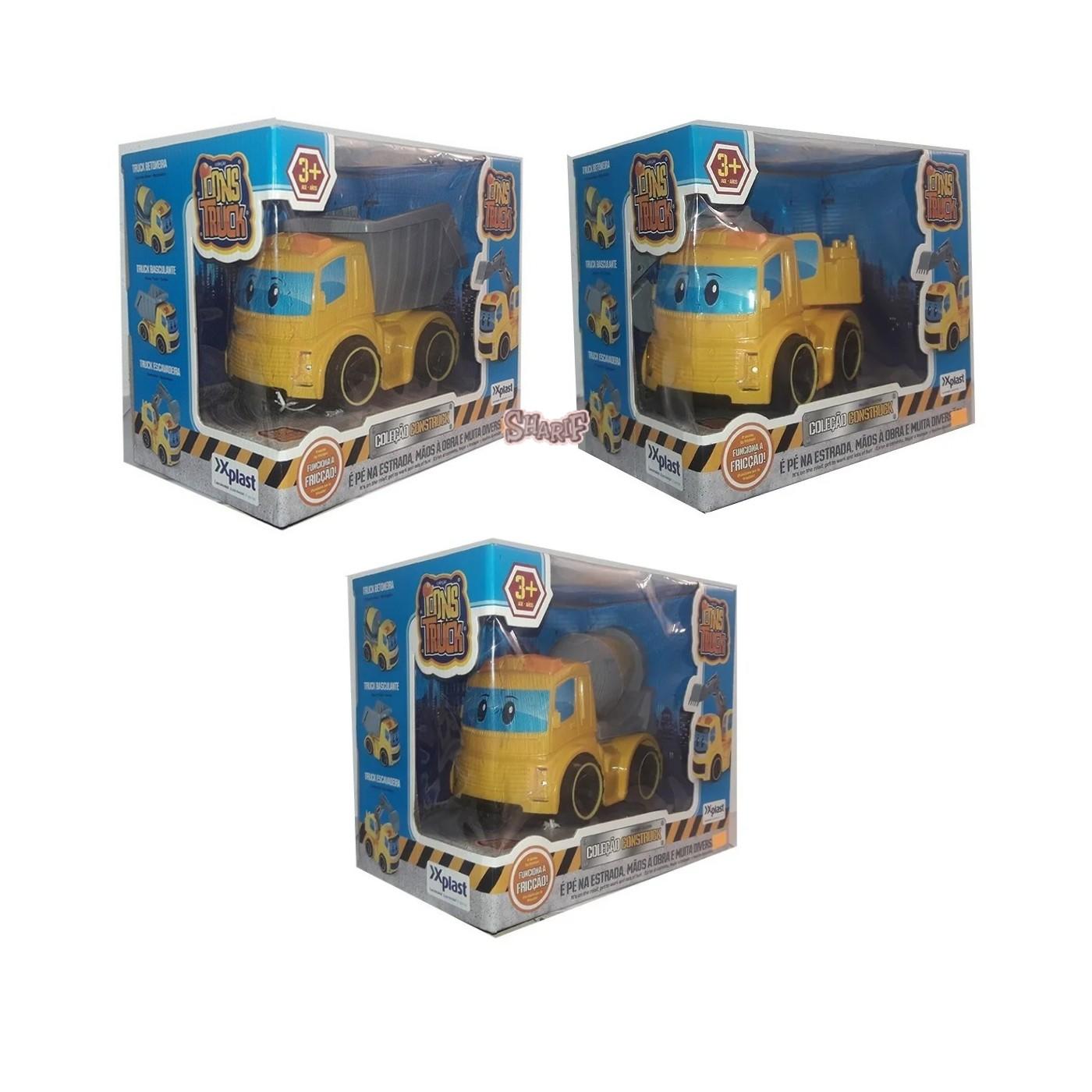 CAMIONES CONSTRUCK FRICCION EN CAJA - MODELOS SURTIDOS