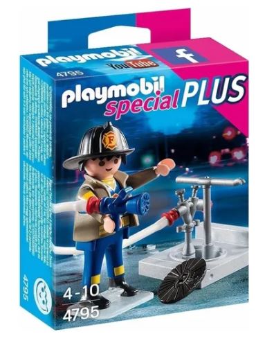 PLAYMOBIL BOMBERO SPECIAL PLUS