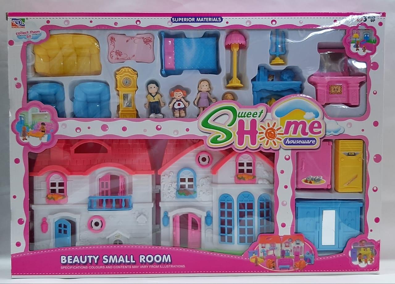 CASITA C/MUEBLES MED. SWEET HOME (TOY3907)