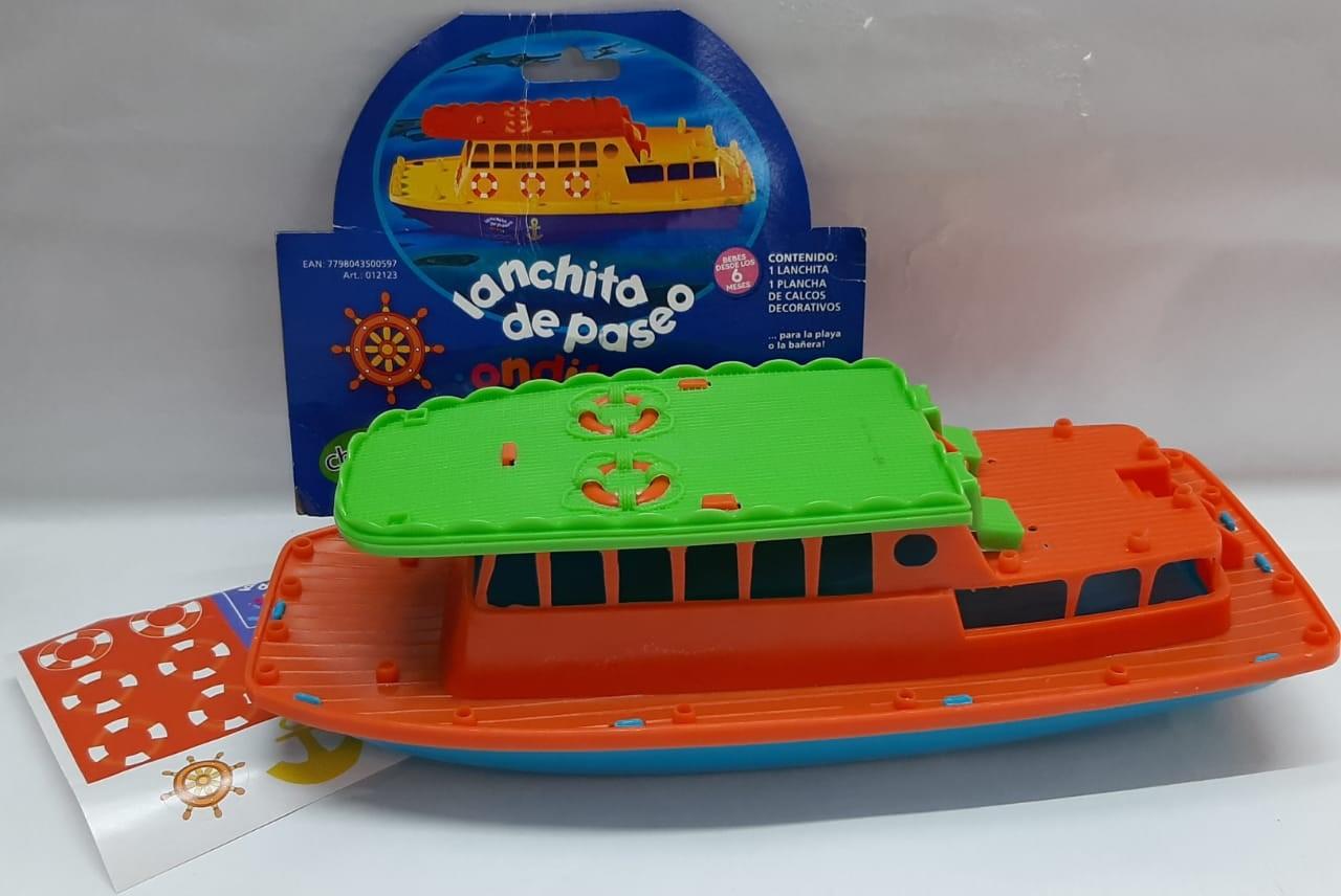 LANCHA PLASTICA EN BOLSA
