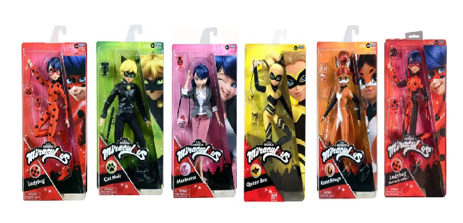 MIRACULOUS 26 CM FIGURA ARTICULADA - MODELOS SURTIDOS