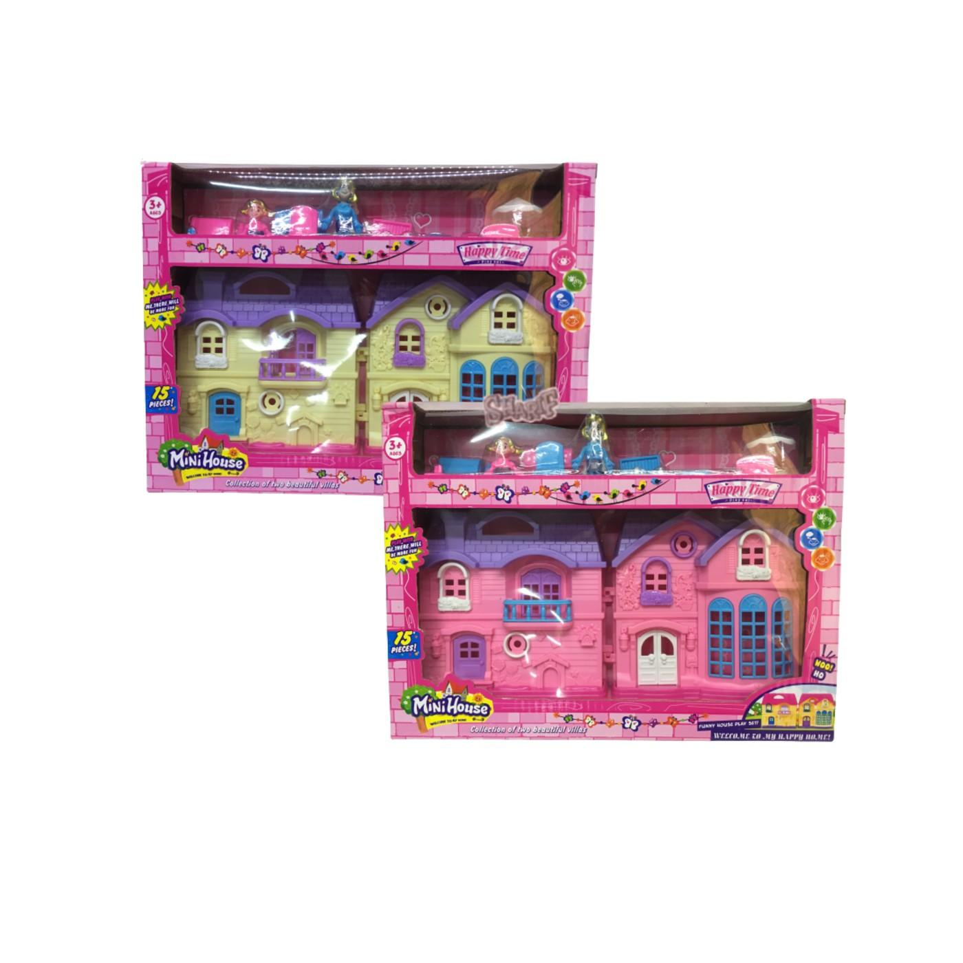 CASA DE MUÑECAS MINI HOUSE - COLORES SURTIDOS
