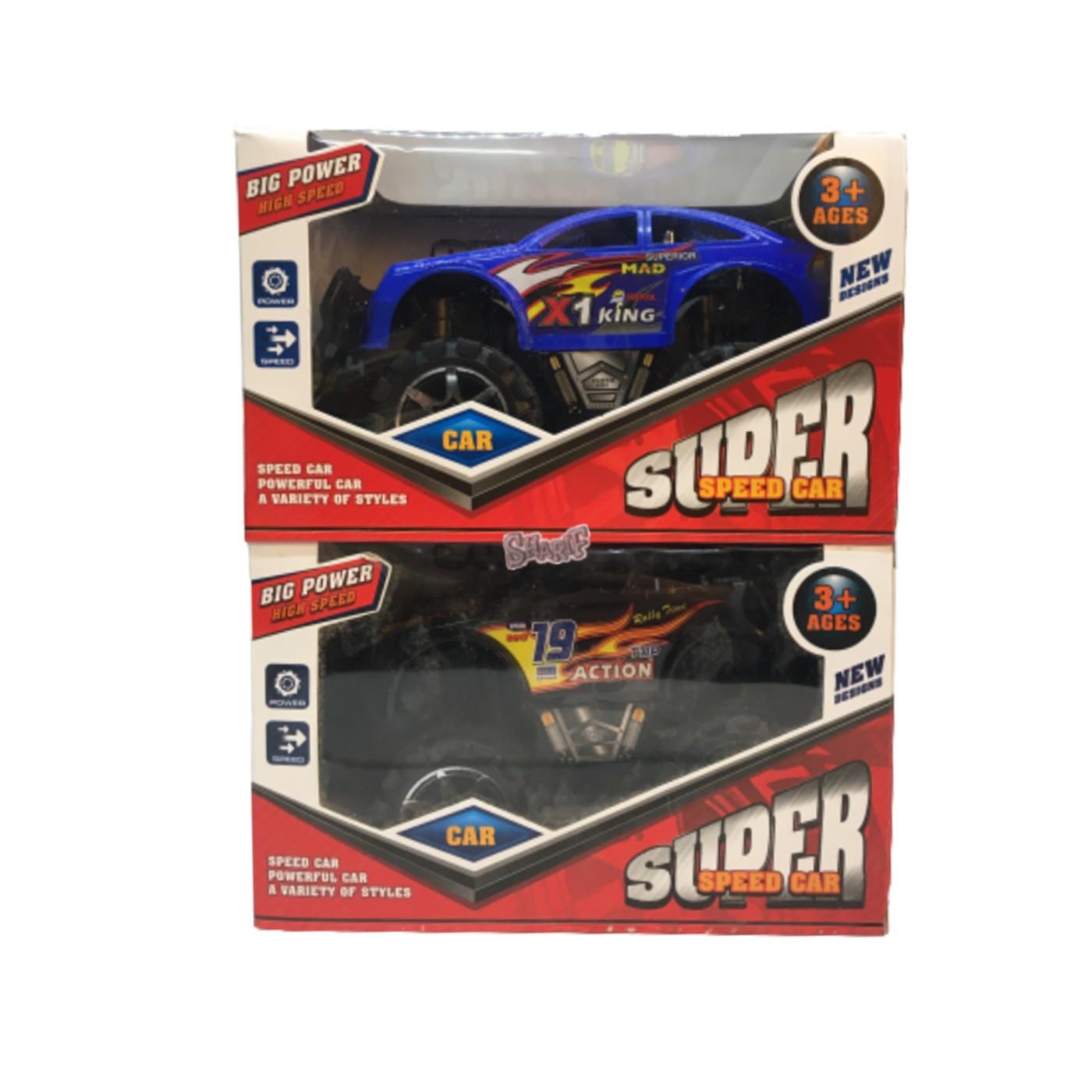 CAMIONETA A FRICCION SUPER SPEED EN CAJA - COLORES SURTIDOS