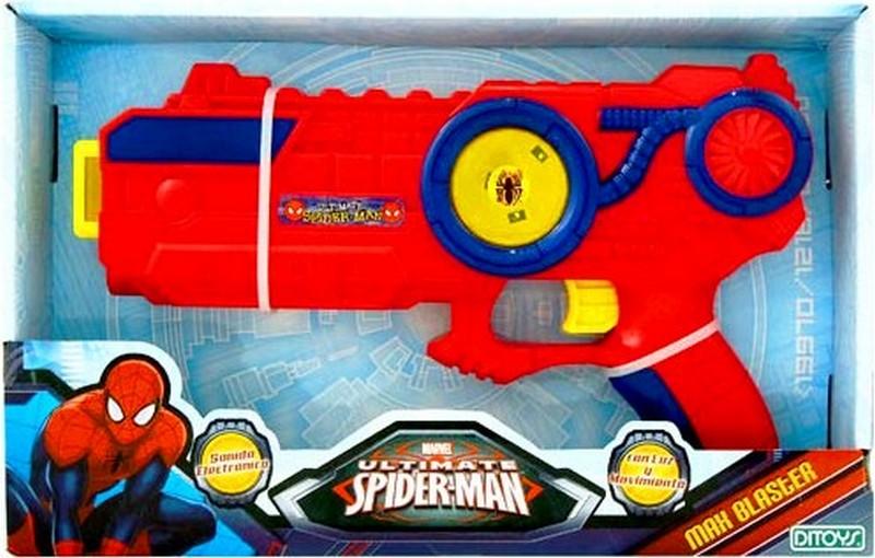 PISTOLA MAX BLASTER SPIDERMAN