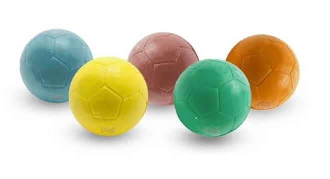 PELOTA MACU NRO 5 - 18CM  - COLORES SURTIDOS