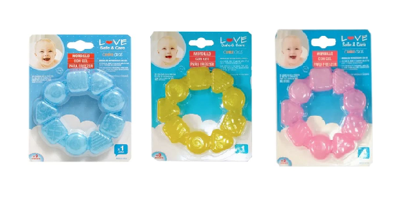MORDILLO CON GEL PARA FREEZER - COLORES SURTIDOS
