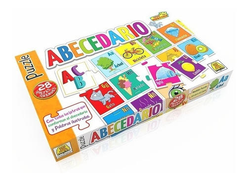 PUZZLE ABECEDARIO X 28 PIEZAS